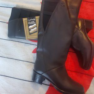 bottes en cuir pour femme